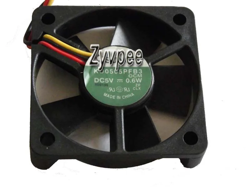 Zyvpee Zyvpee KD0505PFB3 50x10mm 3-pin case fan — product photo