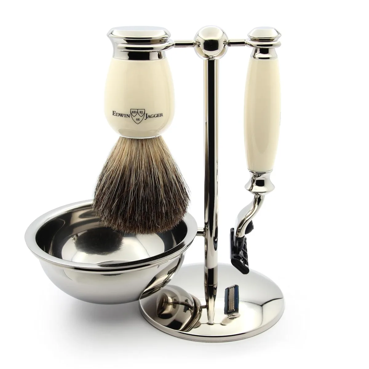 TAURKENAM TAURKENAM Edwin Jagger Shaving Gift Set Ivory — product photo