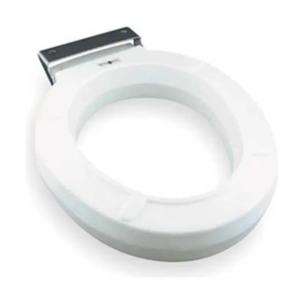 Bemis Manufacturing Company Bemis Manufacturing Company GR4LR-000 Toilet Seat Without Cover, Plastic, Round, White — product photo