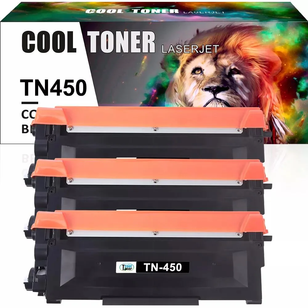 Cool Toner Cool Toner TN450 black toner cartridge 3 pack — product photo