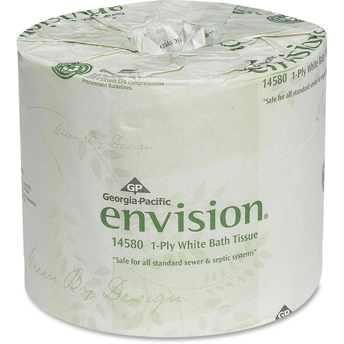 Georgia Pacific Georgia Pacific 1458001 Envision 1-Ply Bath Tissue 80 Rolls 1210 Sheets — product photo