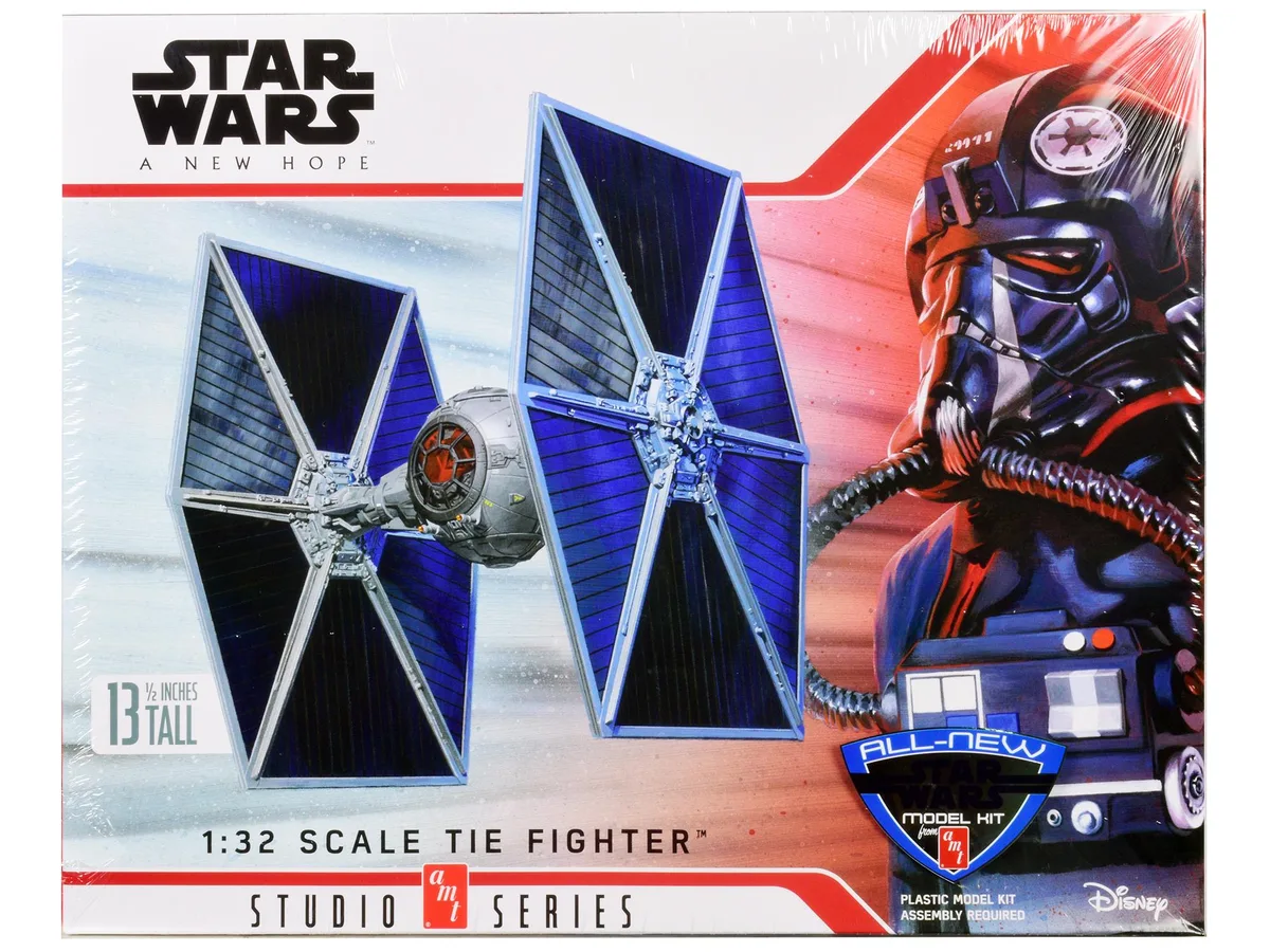AMT AMT AMT1341 Star Wars TIE Fighter 1/32 Model Kit 13.5 in — product photo
