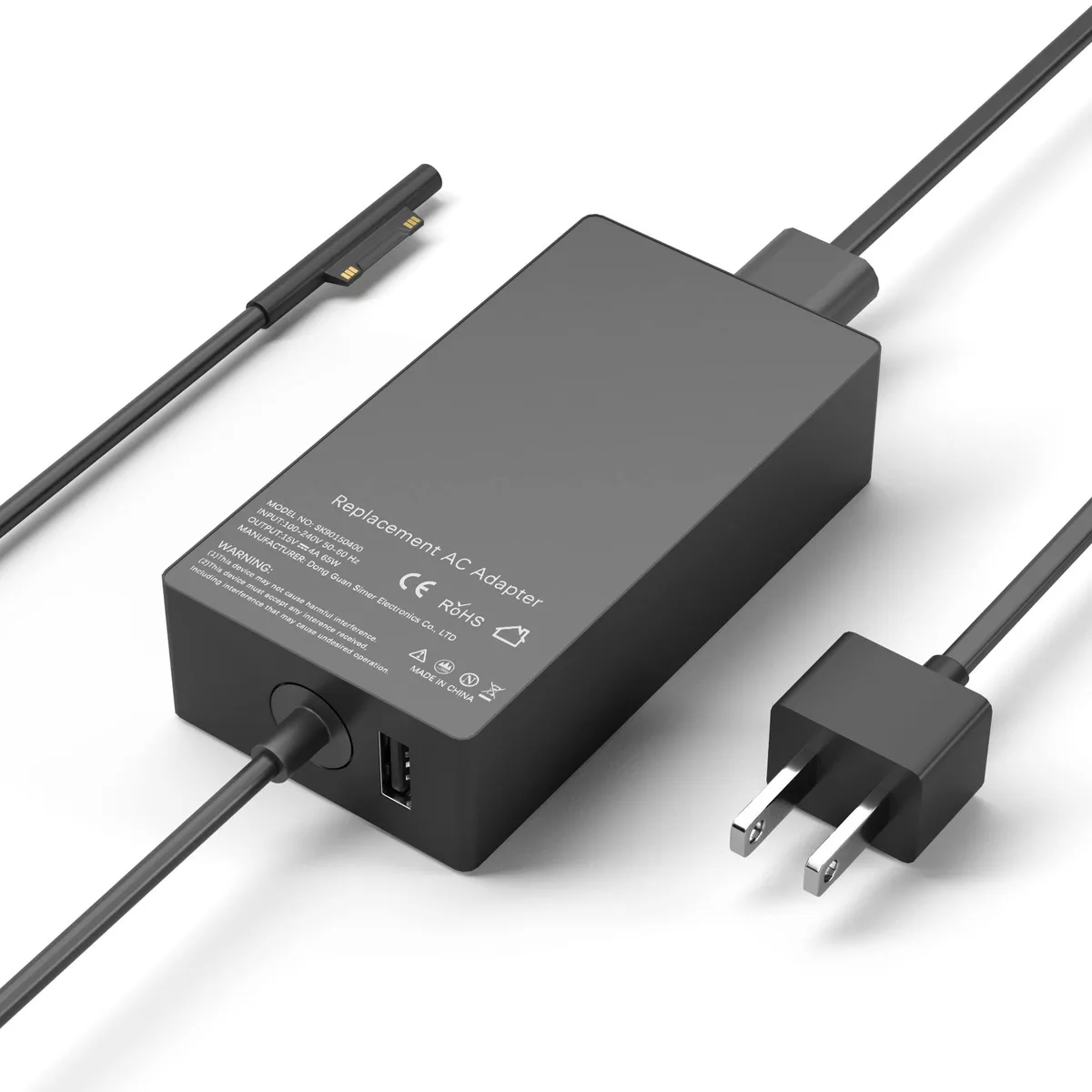 YBRUZRUB SK90150400 65W Surface Charger USB Type A — product photo