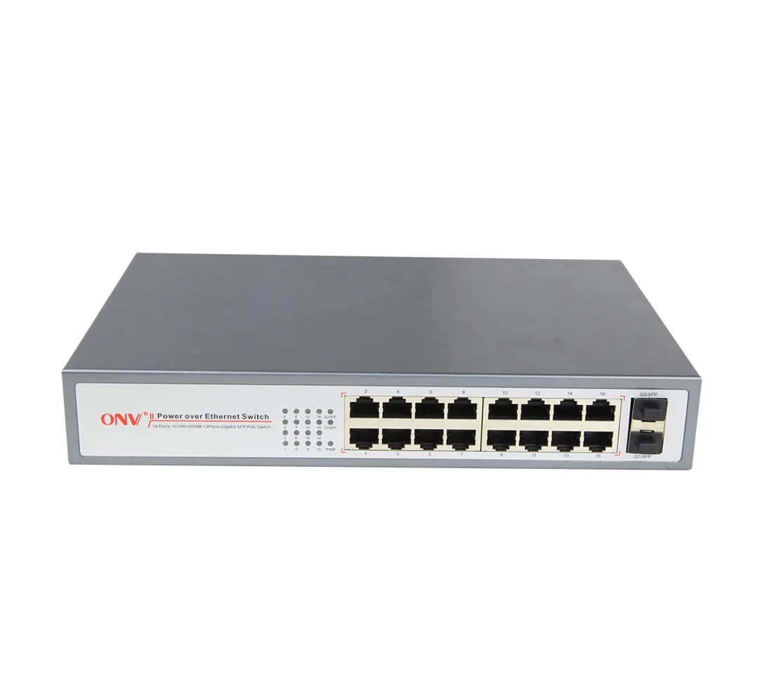 ESCAM Technology Co., Ltd ESCAM Technology Co., Ltd ONV-POE33016PFB 16-port gigabit PoE switch module — product photo