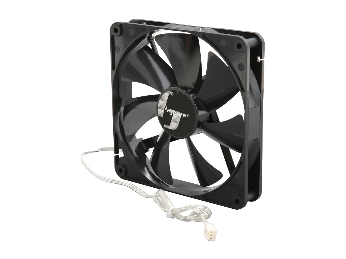 BGears BGears b-Blaster 140 140mm 1800 RPM 103 CFM 36 dBA 3-pin case fan — product photo