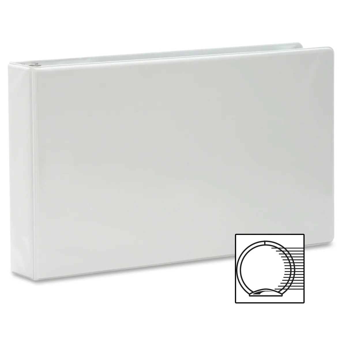 Business Source Business Source 45102 11x17 3" White Binder — product photo
