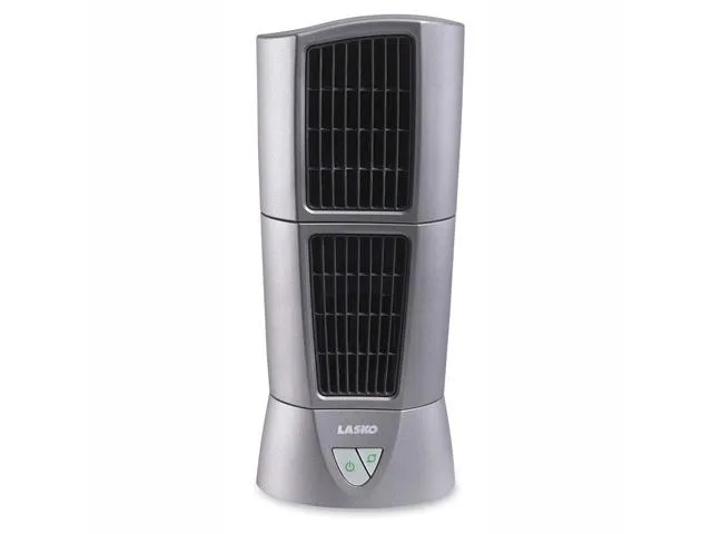 Lasko Lasko 4910 Tower Fan, 3 Speed, Oscillating, 14 Inch, 120V, Gray — product photo