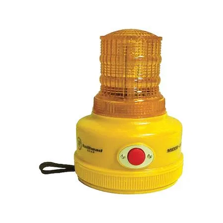 Railhead Gear Railhead Gear M100A-LED Amber LED Warning Light 2 D Batteries — product photo