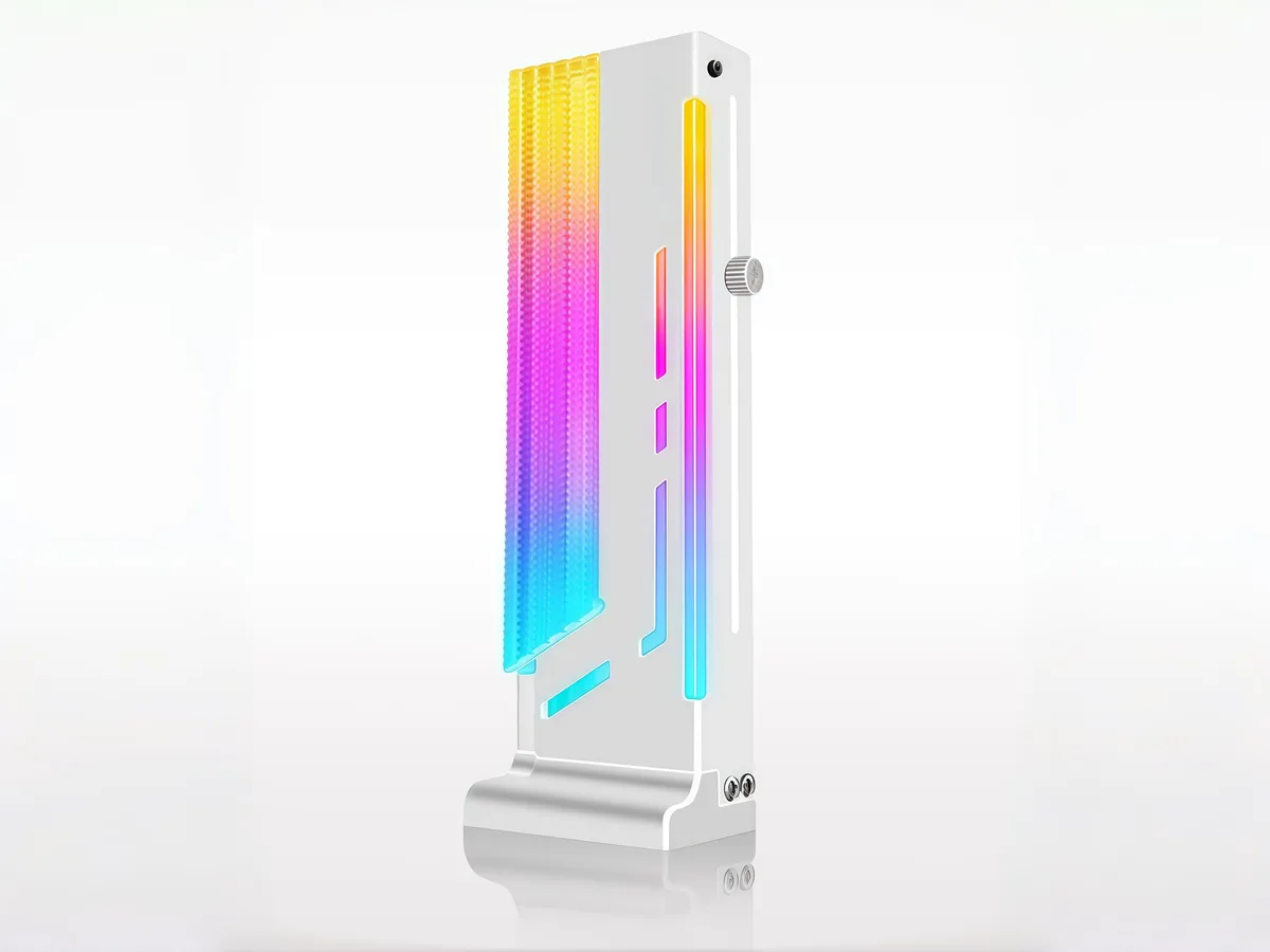 DOCTOR METAL DOCTOR METAL ARGB GPU Support Bracket White — product photo
