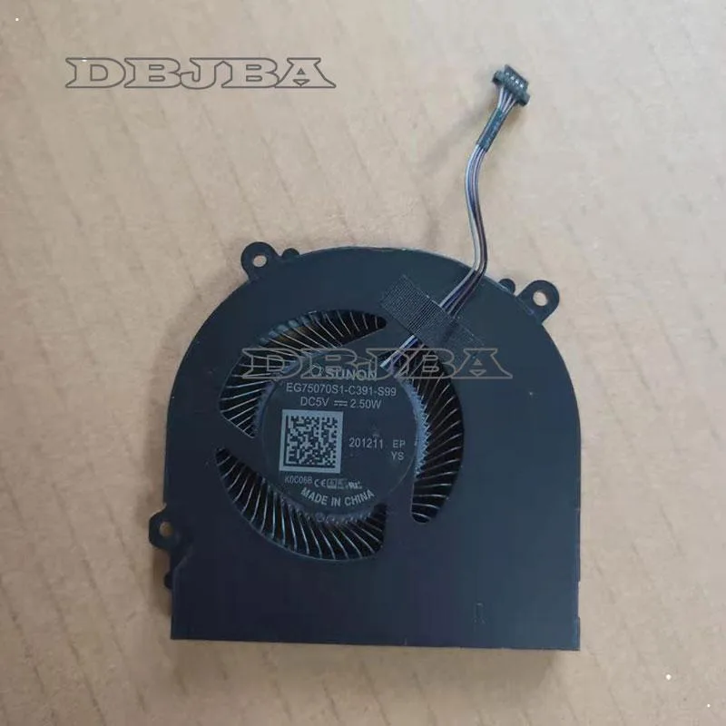 DBTLAP DBTLAP laptop cooling pad fan EG75070S1-C391-S99 5V 2.5W 4PIN — product photo