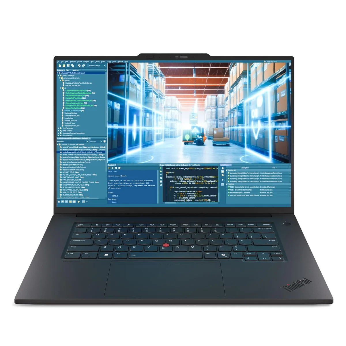 Lenovo Lenovo ThinkPad P1 Gen 8 16" VRR 40-120Hz Core Ultra 9 285H vPro 64GB RTX PRO 2000 8GB GDDR7 2TB laptop — product photo