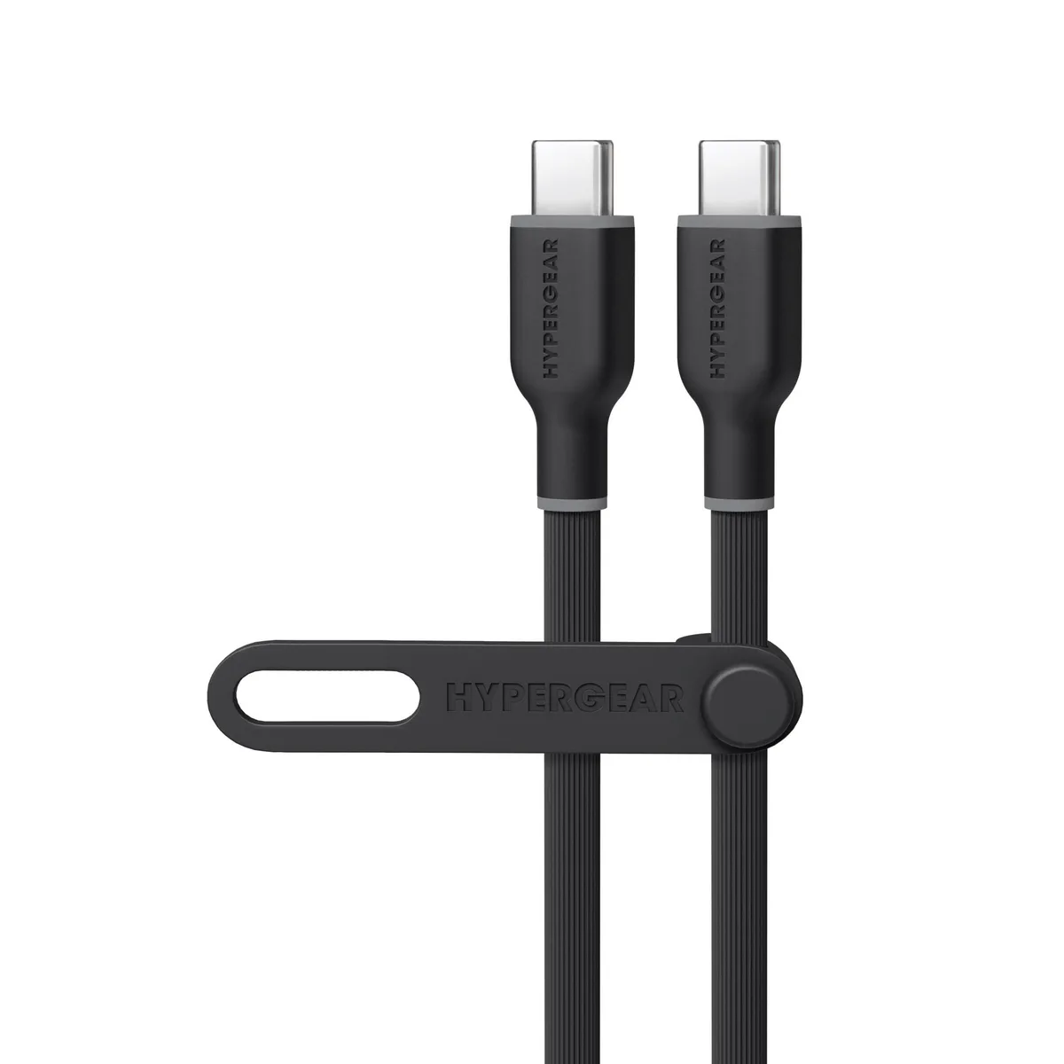 HyperGear HyperGear Flexi PRO USB-C Cable 10ft 60W PPS Black — product photo