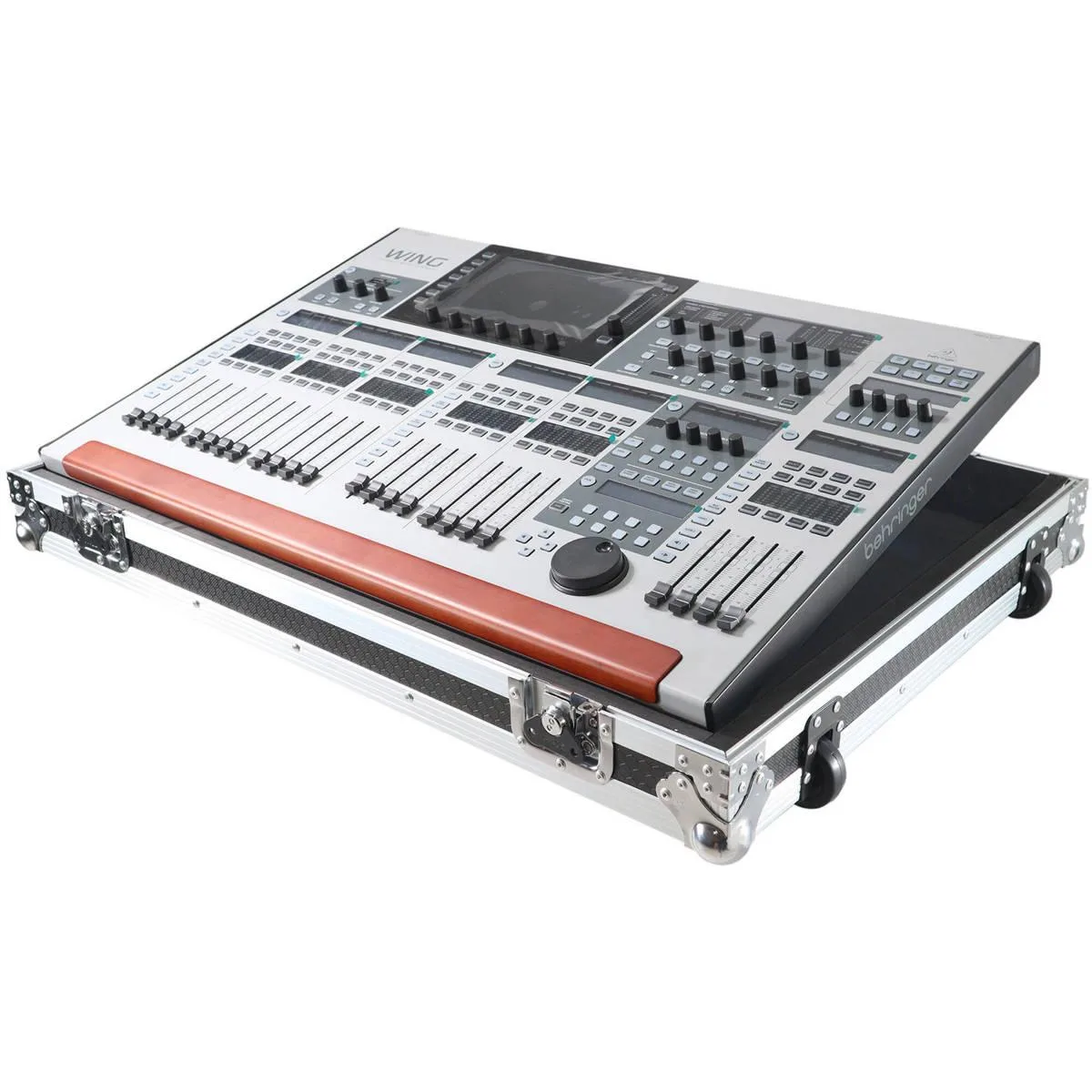 ProX ProX XS-BWING W Flight Case for Behringer Wing Digital Mixer with Low-Profile Wheels — product photo