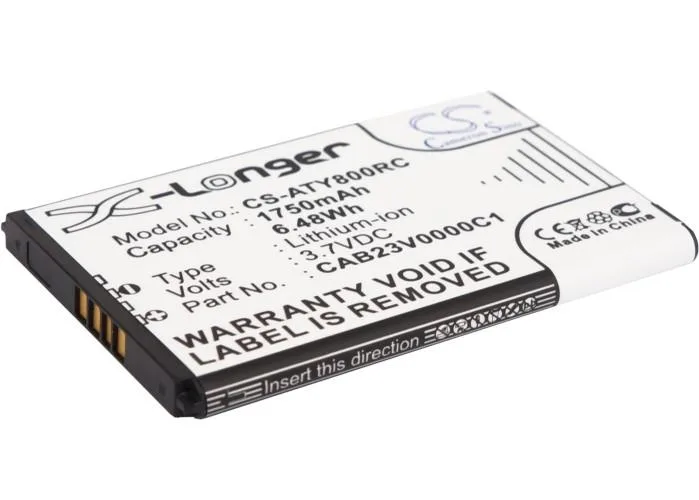Cameron &amp; Co Cameron &amp; Co DS-CS-ATY800RC cell phone battery 1.75 Ah — product photo