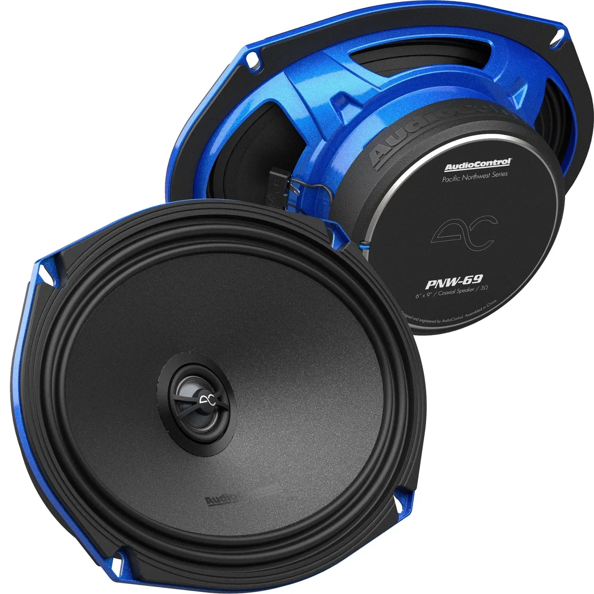 Audiocontrol AudioControl PNW Series 6x9 Coaxial Car Speakers Pair 75W RMS 100W Max 3 Ohm — product photo