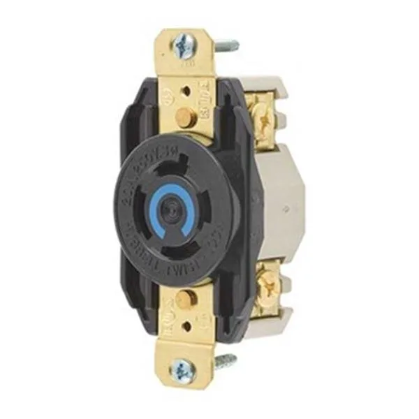 Hubbell Incorporated Hubbell Incorporated HBL2420 Locking Receptacle L15-20R 20 A 250 V video accessory — product photo