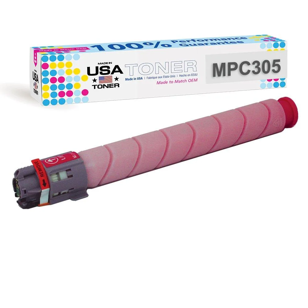 MADE IN USA TONER MADE IN USA TONER Magenta Toner Cartridge for Ricoh MP C305SP C305SPF 4000 Pages — product photo