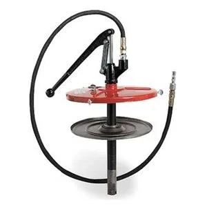 Lincoln 1292 grease pump for 35 lb 5 gal bucket with hose and nozzle
