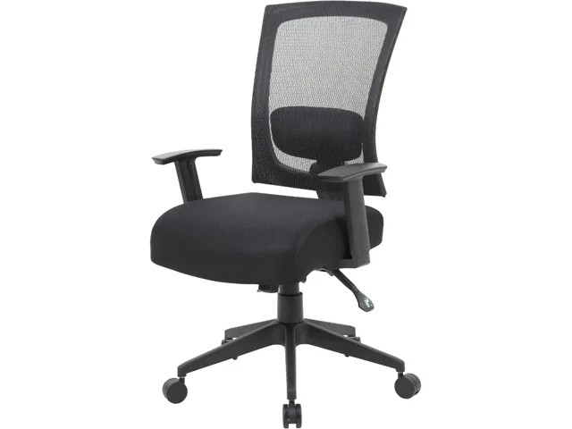 BOSS Office Products BOSS Office Products B6716-BK office furniture with BHR6990-BK headrest — product photo