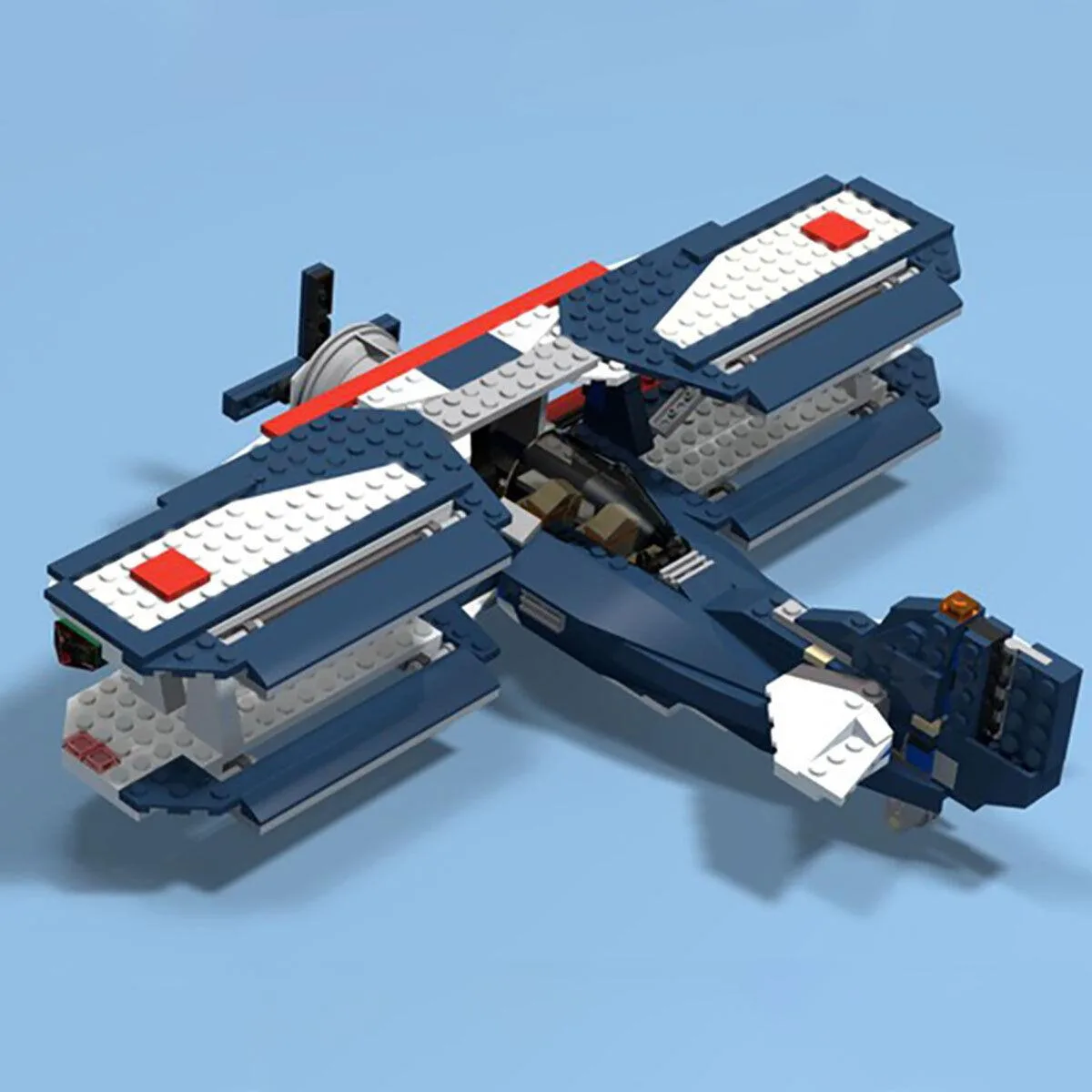 ZITIANYOUBUILD ZITIANYOUBUILD C3050 Biplane 461 Parts Educational Set — product photo