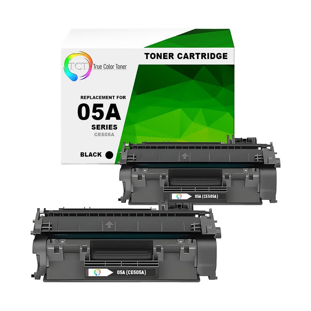 True Color Toner True Color Toner CE505A 2 Pack Black toner cartridge — product photo