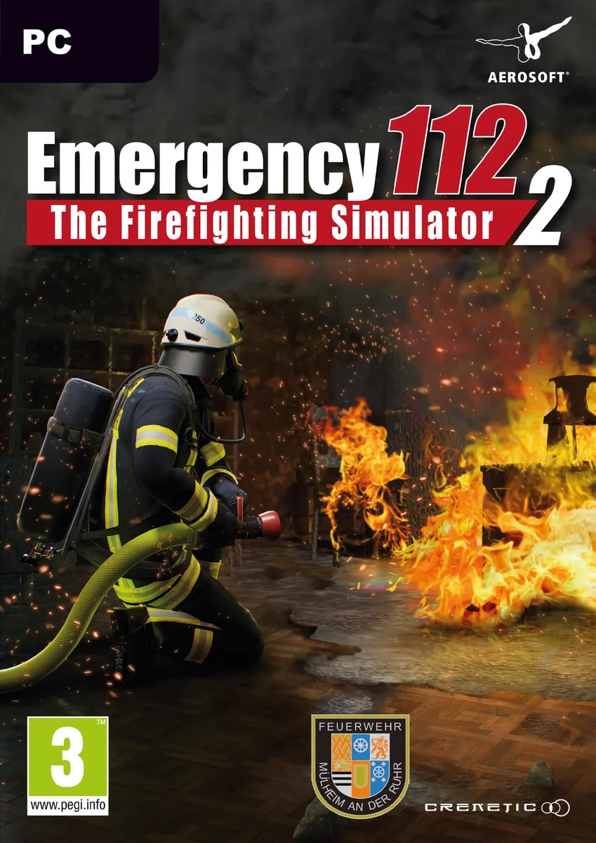 Aerosoft GmbH Aerosoft GmbH 62445 Emergency Call 112 The Fire Fighting Simulation 2 downloadable game — product photo
