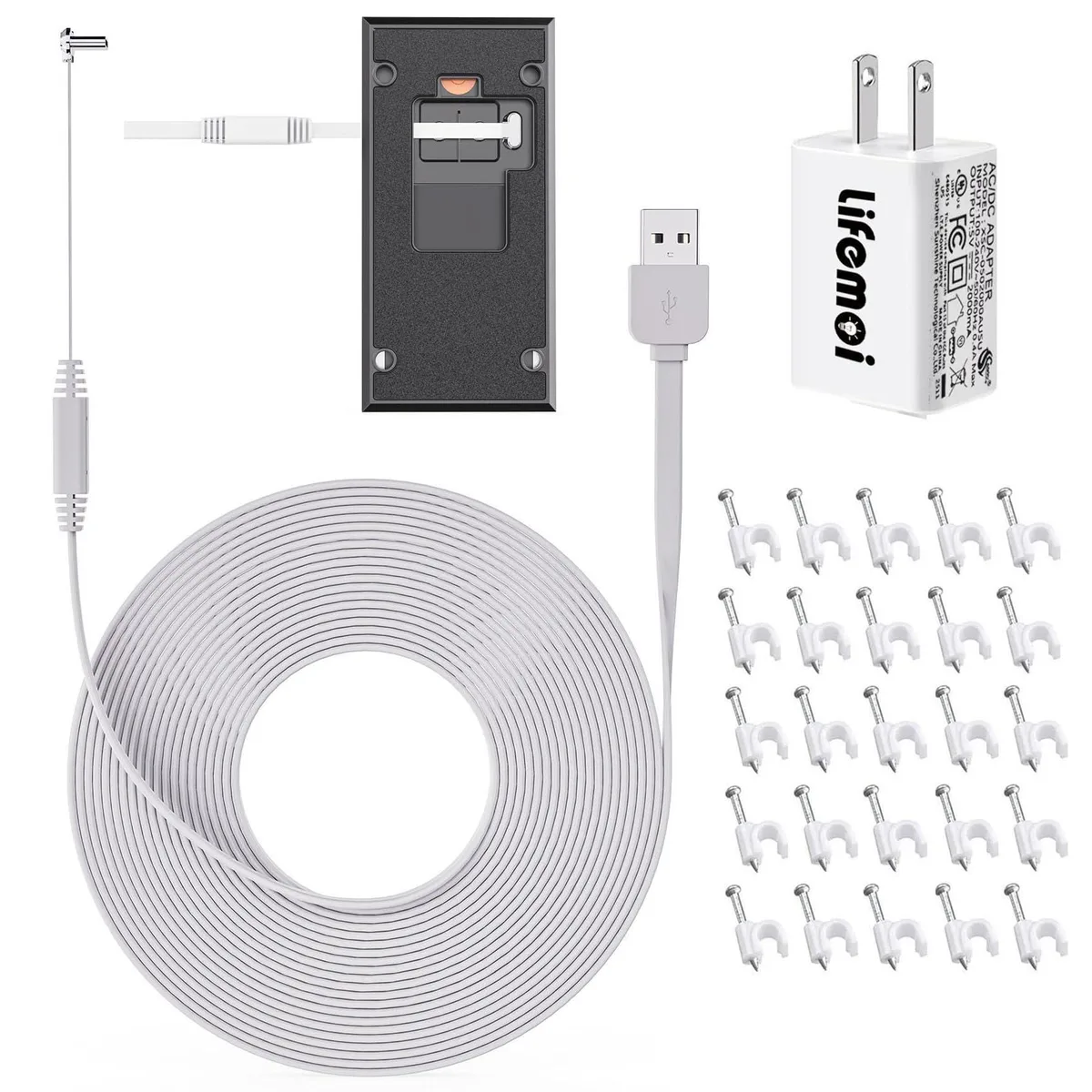  UpgradedPower R-ADAPTOR USB-C 24.9ft Cable for Ring Battery Doorbell 2024 — product photo