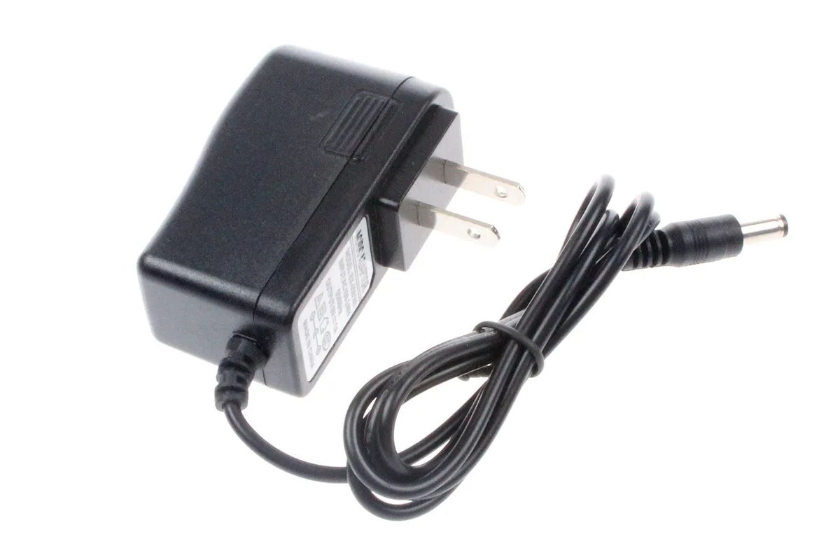 Black Dell power adapter with 4.9ft cable and 5.5x2.5/2.1mm DC plug