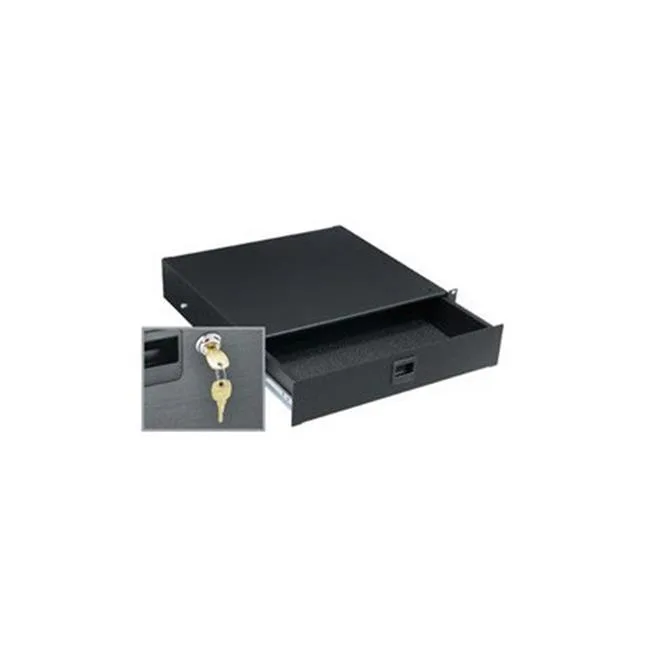 Middle Atlantic Middle Atlantic TD2LK 2U Textured Rack Drawer with Key — product photo