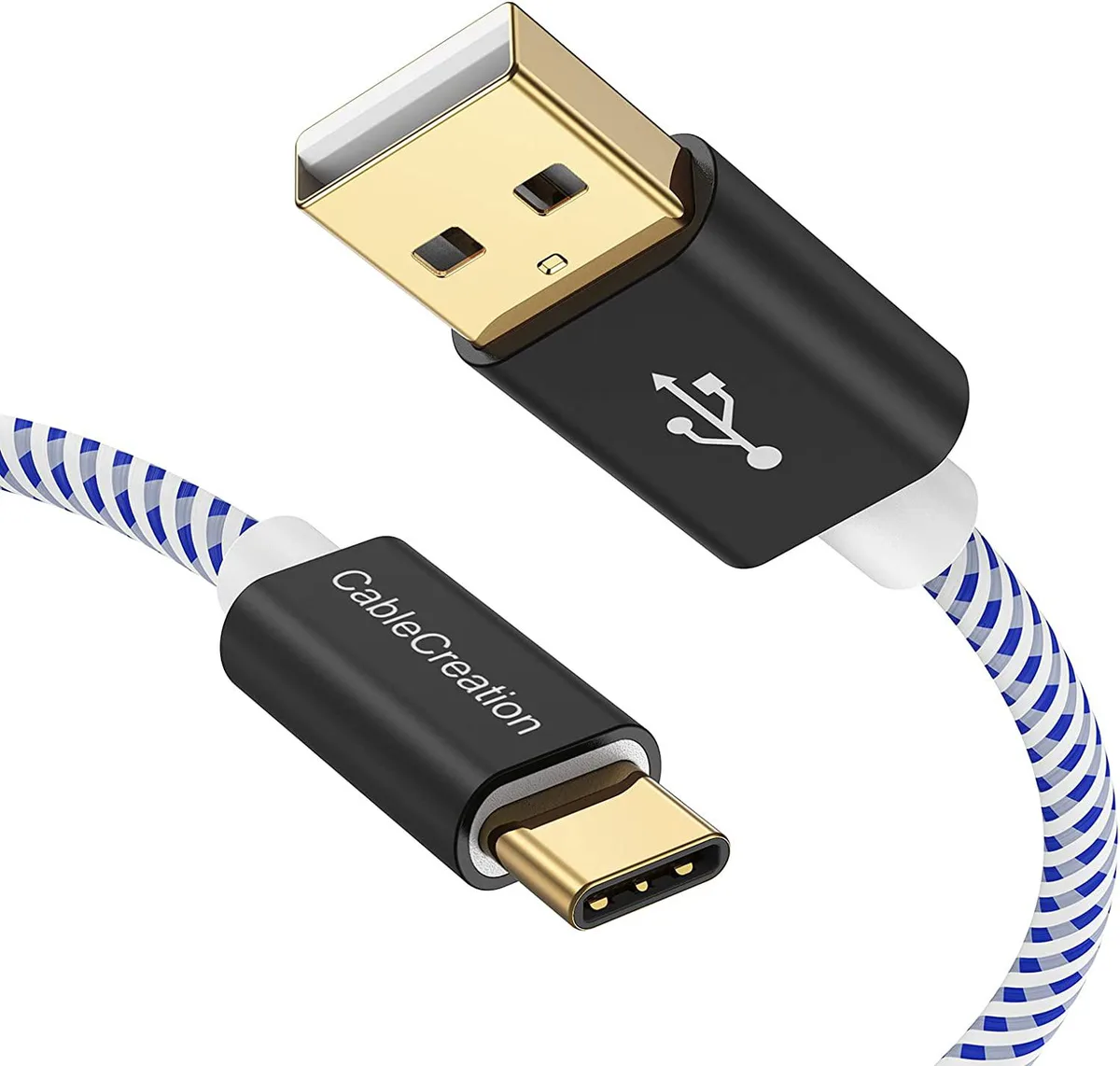 CableCreation CableCreation USB A to USB C cable 3m blue 3A 480Mbps braided — product photo