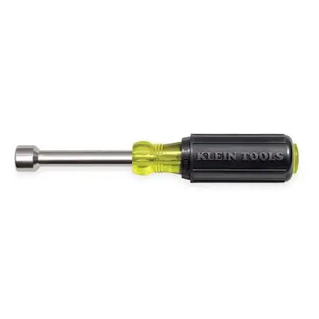 Klein Tools magnetic nut driver with 3 inch shaft and cushioned grip