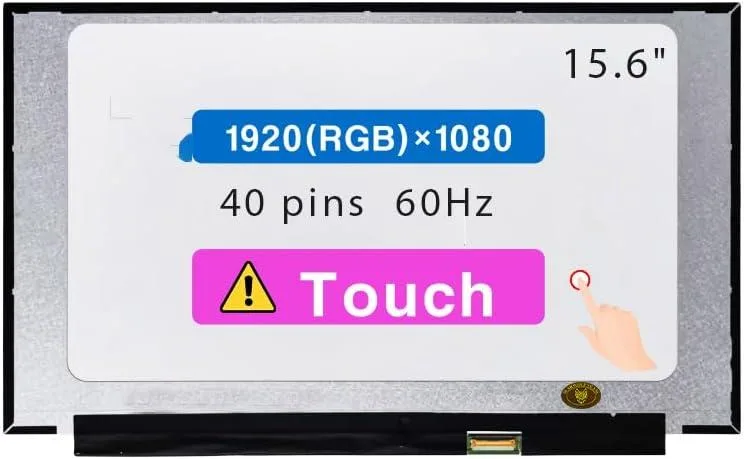 NUOLAISUN NUOLAISUN 15.6" FHD 1920x1080 40Pin Touch Laptop Screen — product photo