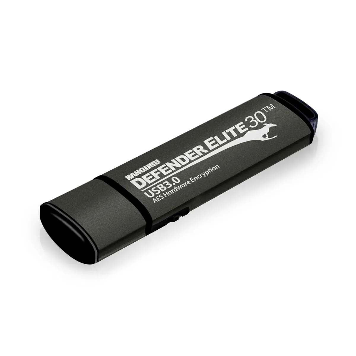 Kanguru Kanguru Defender Elite30 128 GB Hardware Encrypted Flash Drive — product photo
