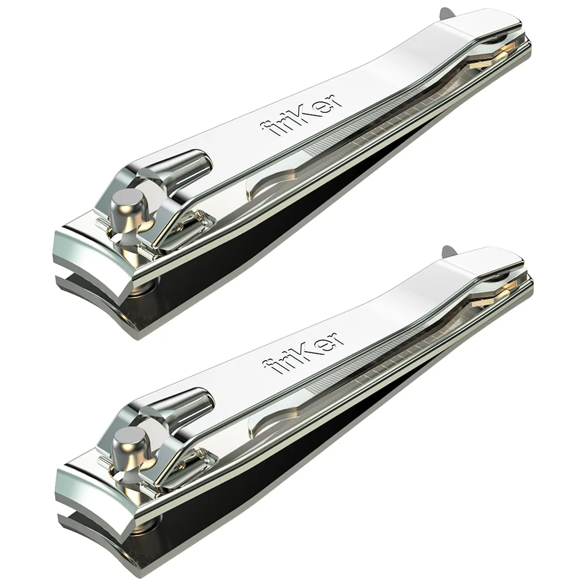  firiKer PRO-AUTO Big Nail Clipper 2pcs Stainless Steel Silver — product photo