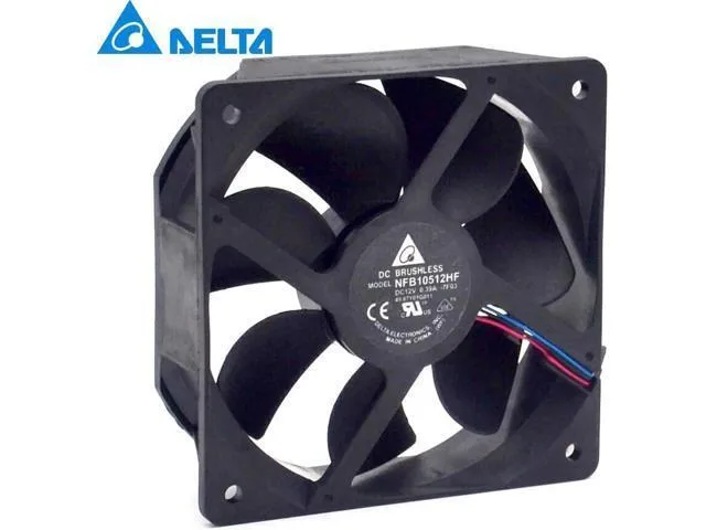 TSUJ TSUJ NFB10512HF -7F03 12V 0.39A 3-pin 70mm 105x105x32mm industrial cooling fan — product photo