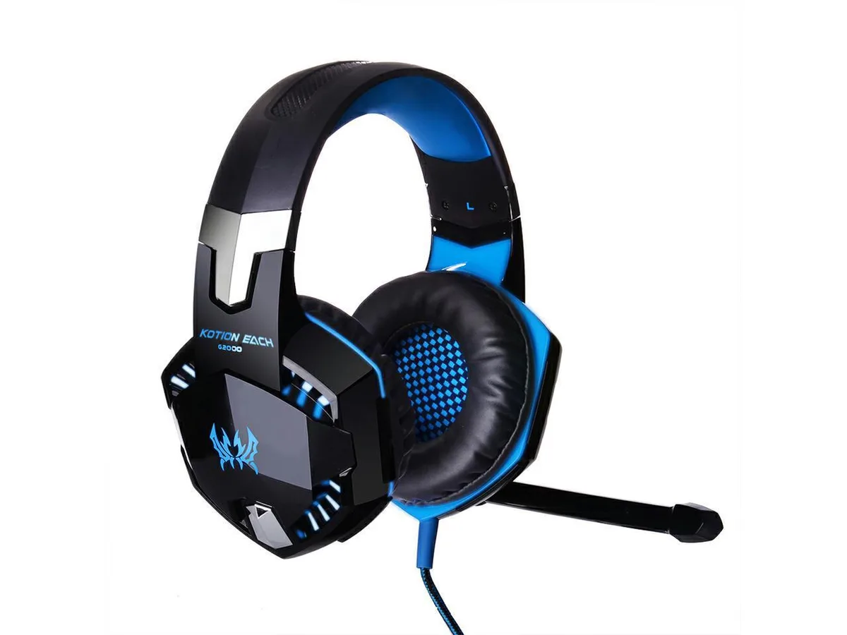 KOTION EACH KOTION EACH G2000 50mm Wired Gaming Headset Black/Blue — product photo
