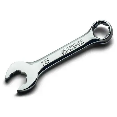 16 mm stubby combination wrench polished chrome finish