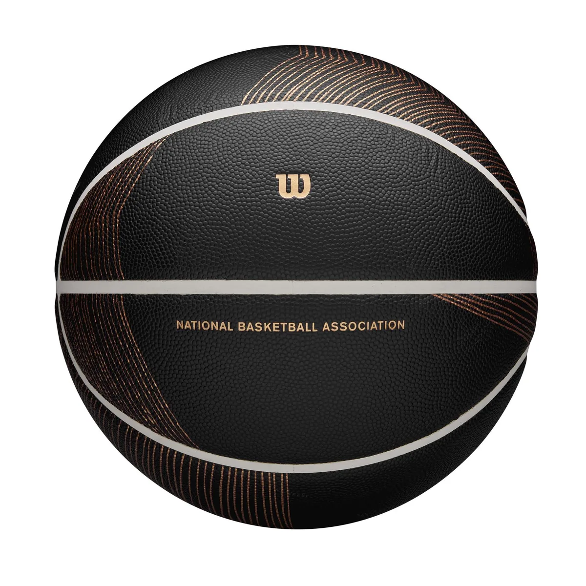  Wilson NBA Champagne Series Basketball Black/Brown Size 7 29.5 — product photo