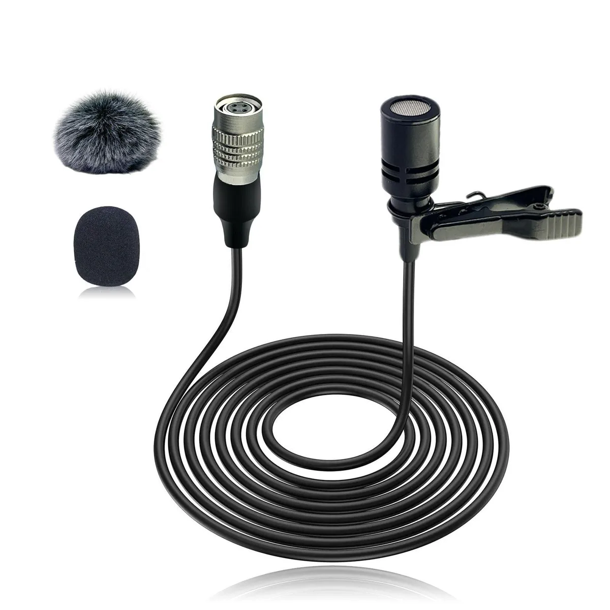 SEYUGOPTI MKF5BTMG Lavalier Microphone Hirose 4 Pin — product photo