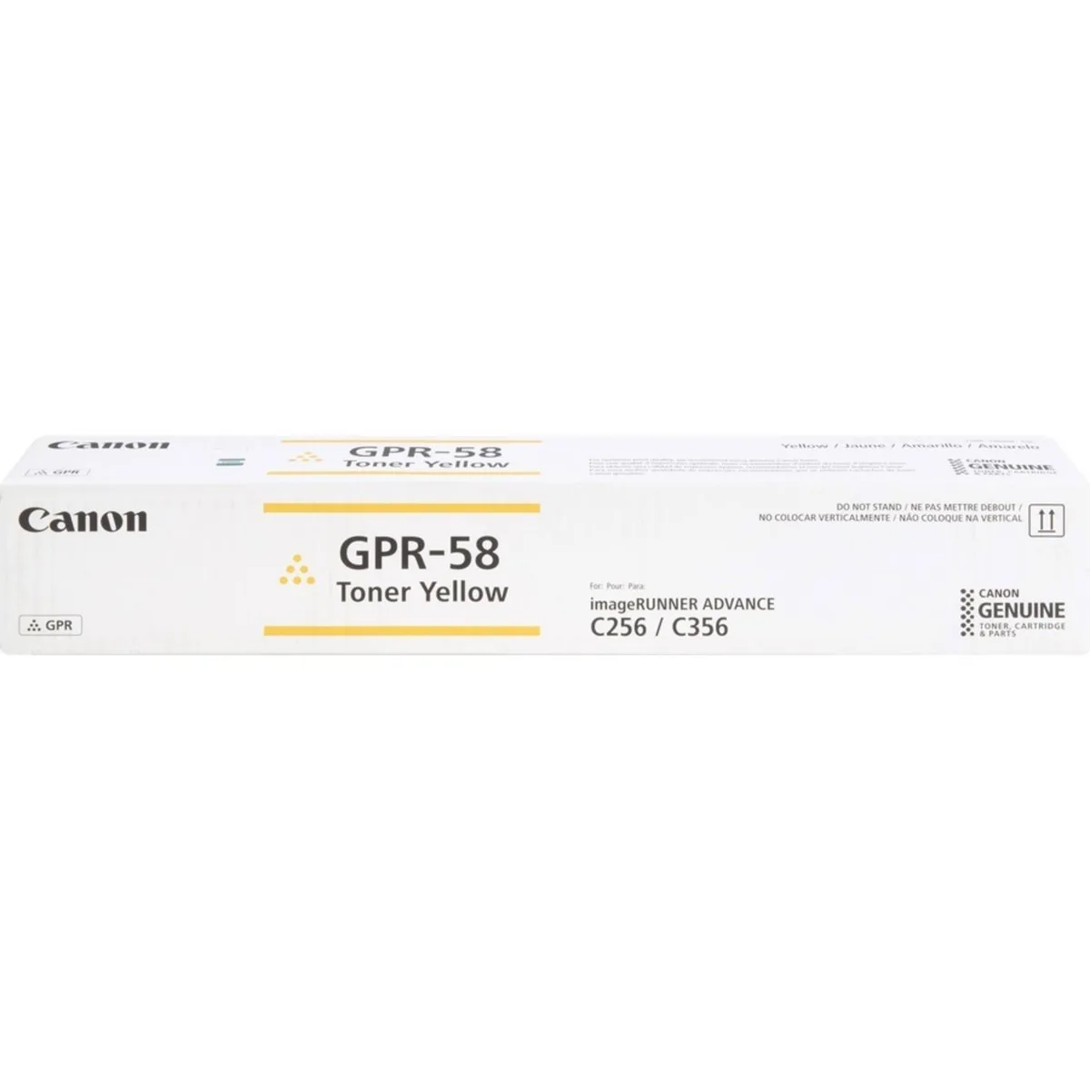 Canon Canon 2185C003 Yellow Toner Cartridge (GPR-58) — product photo