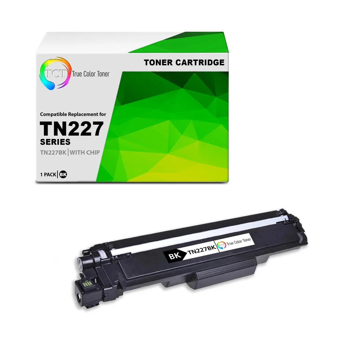 True Color Toner True Color Toner TCT-TN227-BK Black High Yield Toner Cartridge 3000 Pages — product photo