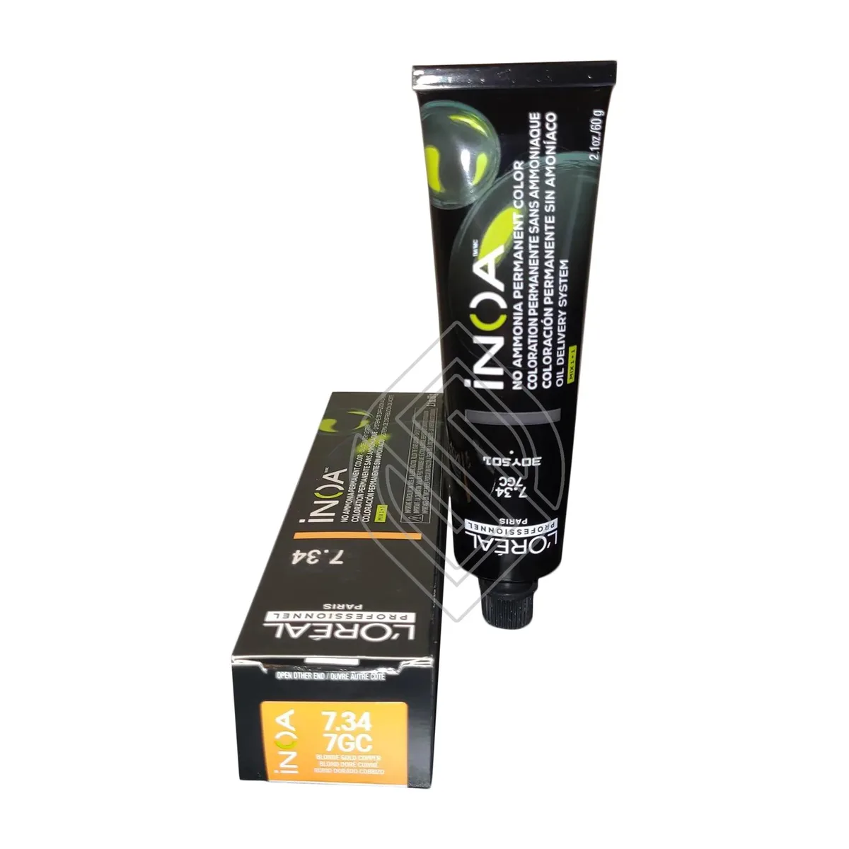 L'Oreal L'Oreal Professionnel Inoa 7.34/7GC Blonde Gold Copper Hair Care 2.1oz 60g — product photo