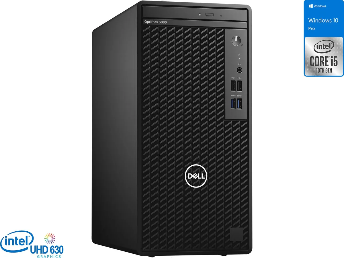 DELL DELL OptiPlex 3080 desktop PC i5-10505 16GB 512GB SSD Windows 10 Pro — product photo