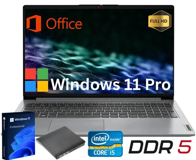 Lenovo Lenovo IdeaPad Slim 3i 15.6" laptop Core i5-1335U 12GB DDR5 256GB NVMe — product photo