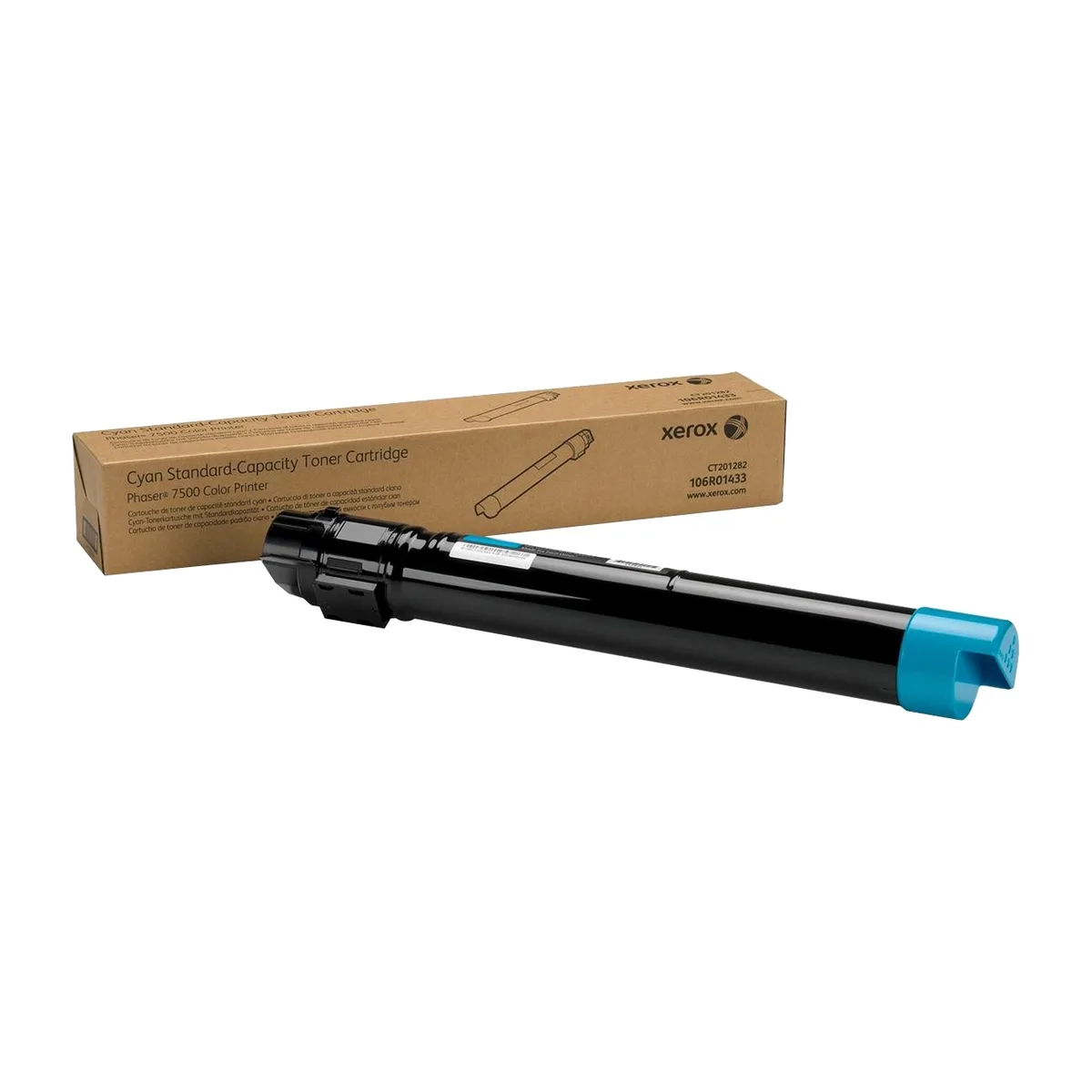 XEROX XEROX 106R01433 Cyan Toner Cartridge 9600 Pages — product photo