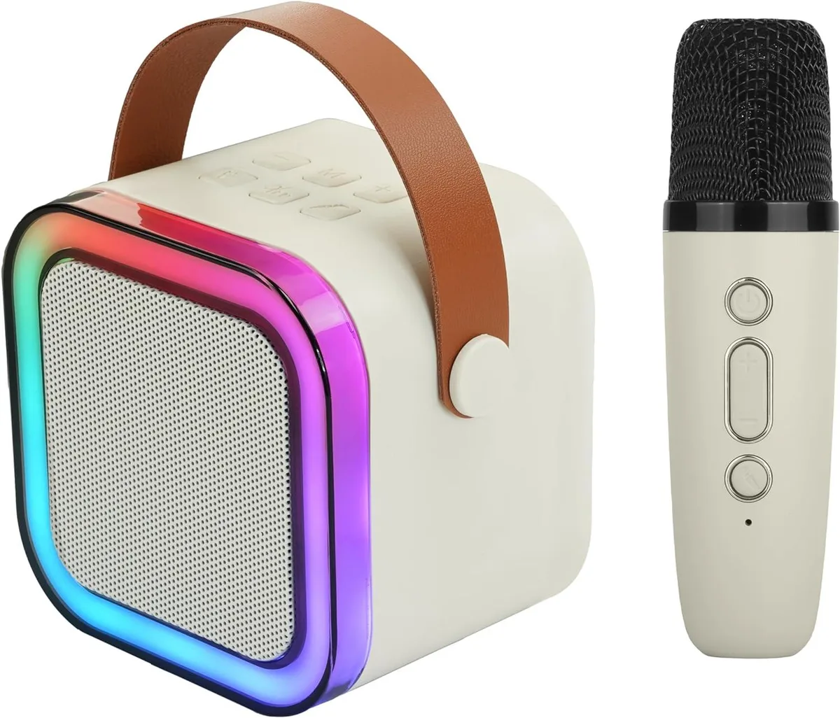 SUPERSONIC SUPERSONIC IQ-708K Mini Karaoke System Bluetooth 5.3 White — product photo