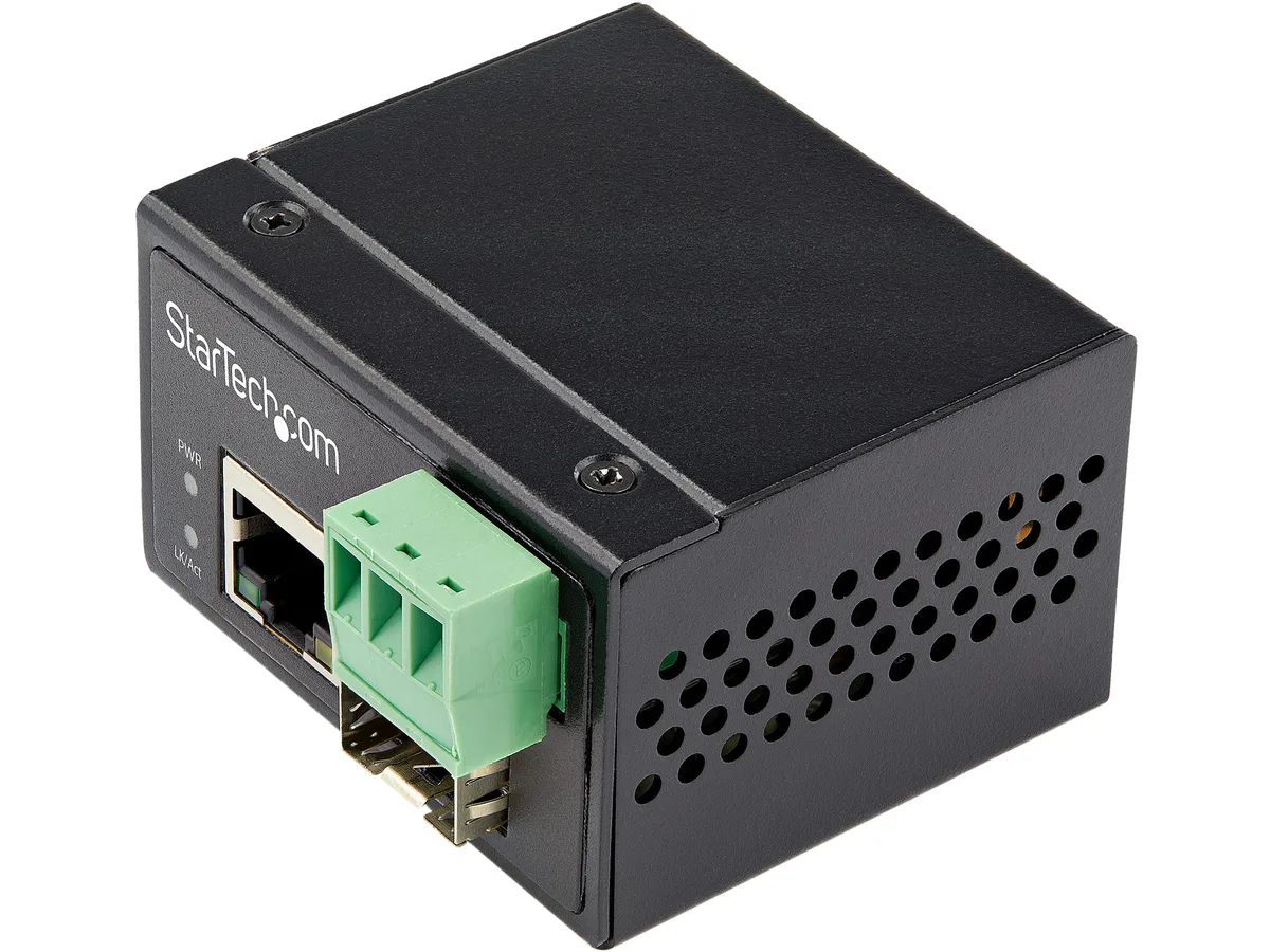 STARTECH STARTECH IMC100MSFP Industrial Media Converter 100Mbps SFP to RJ45 — produktfoto