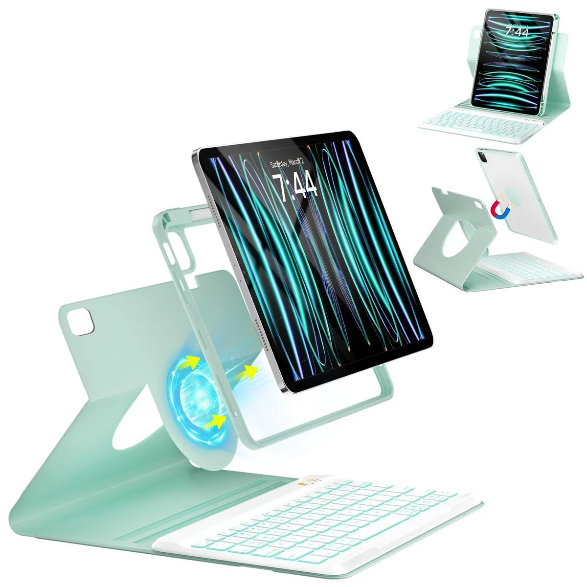 ALSEYE ALSEYE 2 in 1 Accessory for iPad Pro 11 inch Green — product photo