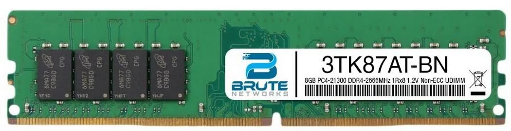 Brute Networks Brute Networks 8GB DDR4-2666 CL15 1.2V Non-ECC UDIMM — product photo