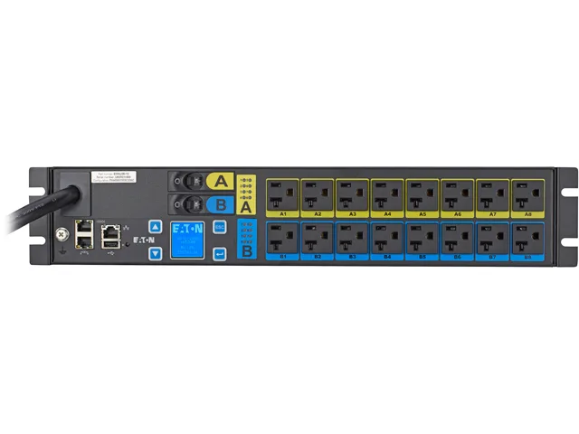 Eaton Eaton EMAU05-10 Managed PDU 16-Outlet 2.88 kVA 120 V — product photo